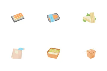 Food Delivery Icon Pack