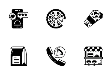 Food Delivery Icon Pack