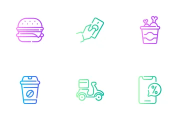 Food Delivery Icon Pack