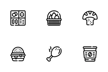 Food Delivery Icon Pack