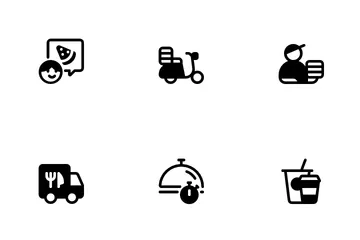 Food Delivery Icon Pack