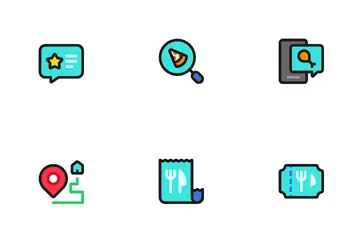 Food Delivery Icon Pack