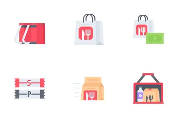 Food Delivery Icon Pack