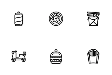 Food Delivery Icon Pack