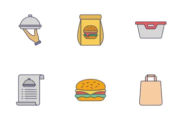 Food Delivery Icon Pack