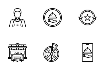 Food Delivery Icon Pack