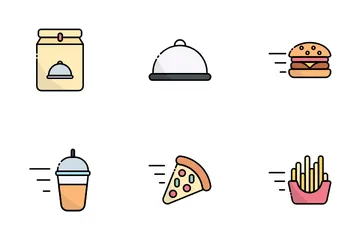 Food Delivery Icon Pack