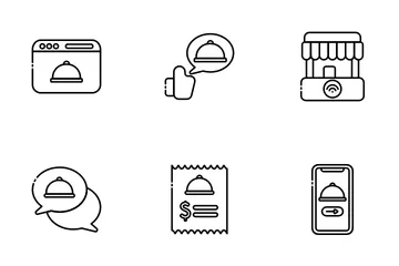 Food Delivery Icon Pack