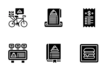 Food Delivery Icon Pack