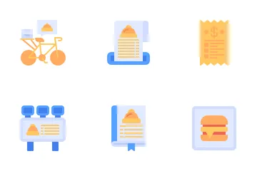 Food Delivery Icon Pack