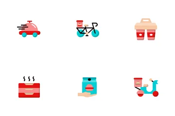 Food Delivery Icon Pack