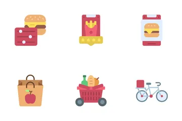 Food Delivery Icon Pack