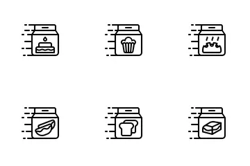 Food Delivery Icon Pack