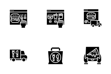 Food Delivery Icon Pack