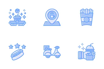 Food Delivery Icon Pack
