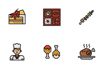 Food & Dessert Icon Pack