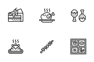 Food & Dessert Icon Pack