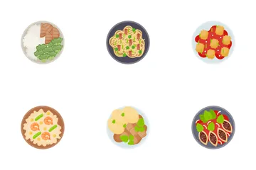 Food Dishes Icon Pack