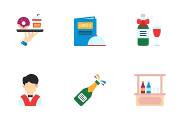 Food, Drink & Confectionery Icon Pack