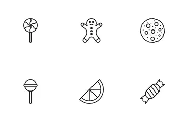 Food, Drinks & Confectionery Icon Pack