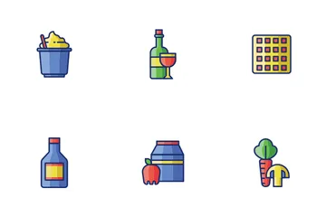 Food Drinks Icon Pack