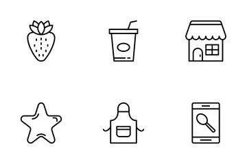 Food & Drinks Line Vol 3 Icon Pack