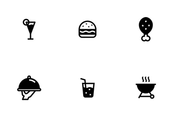 Food Fill Icon Pack