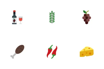 Food Flat Icon Pack