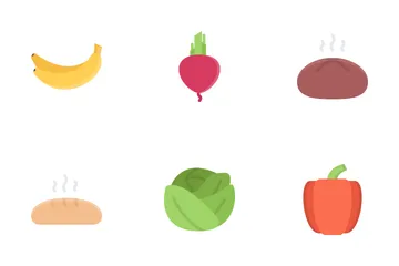 Food Flat Icon Pack