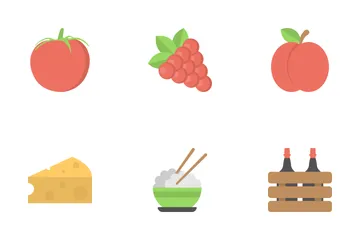 Food Flat Icons 1 Icon Pack