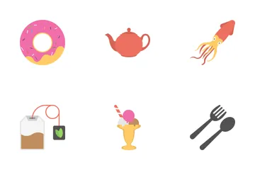 Food Flat Icons 2 Icon Pack