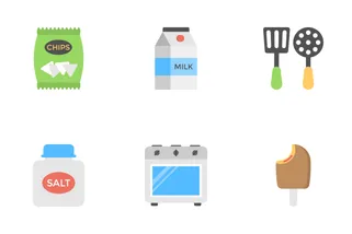 Food Flat Icons 3