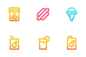 Food & Fruit Icon Pack