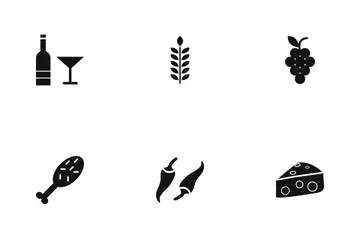 Food Glyph Icon Pack