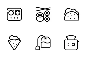 Food & Kitchen Icon Pack