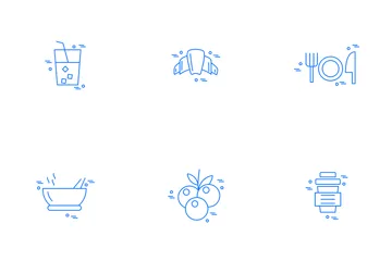 Food Line  Icon Pack