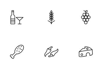 Food Line Icon Pack