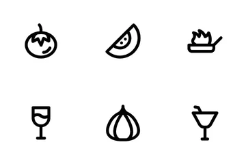 Food Line Icons Vol 1 Icon Pack