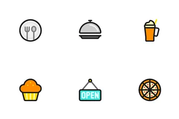 Food & Restaurant Icon Pack