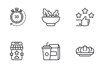 Food Services Icon Pack