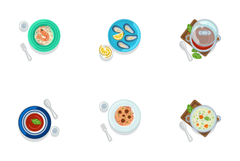 Food - Serving Icon Pack