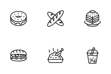 Food Tourism Icon Pack