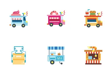 Food Truck Icon Pack