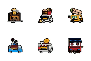 Food Truck Icon Pack