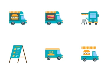 Food Truck Icon Pack