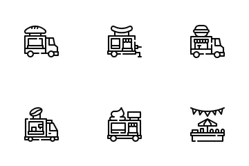 Food Trucks Icon Pack