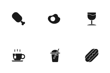 Foods And Beverages Icon Pack