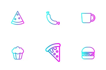 Foods And Beverages Icon Pack