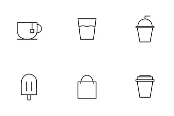 Foods And Drinks Icon Pack