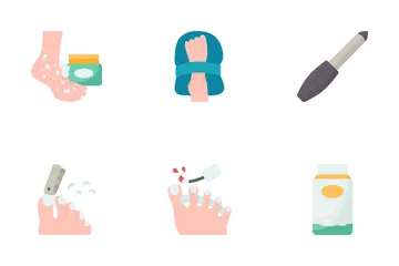 Foot Care Icon Pack